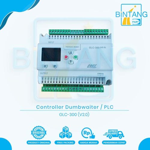 Controller Dumbwaiter GLC-300, PLC Lift Barang Cargo